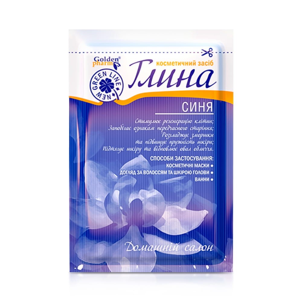 Glinka Niebieska Antystarzeniowa  60g