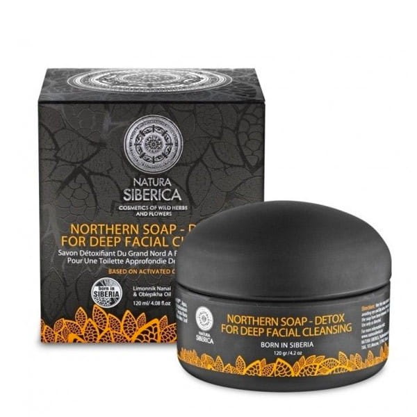 Natura Siberica Mydło do twarzy głęboko oczyszczające 120 ml