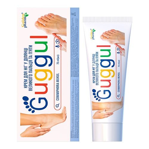 Krem do stóp z Guggul- regeneracja i poprawa komfortu chodzenia 75ml