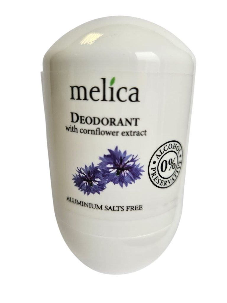 Antyperspirant Melica  z ekstraktem z bławatka do skóry wrażliwej 50ml