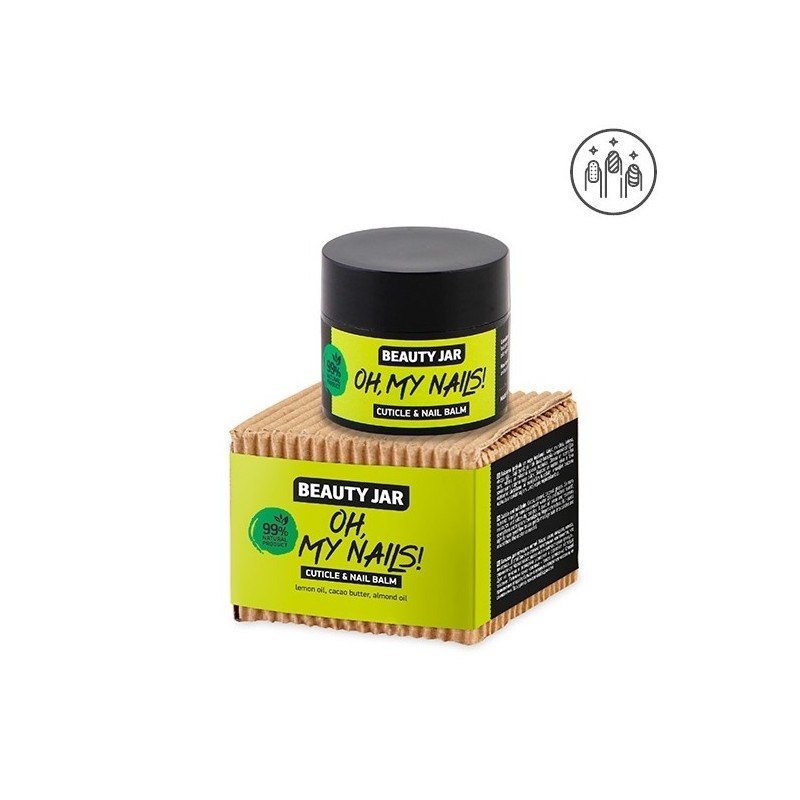 Balsam do skórek i paznokci OH MY NAILS! Beauty Jar 15ml