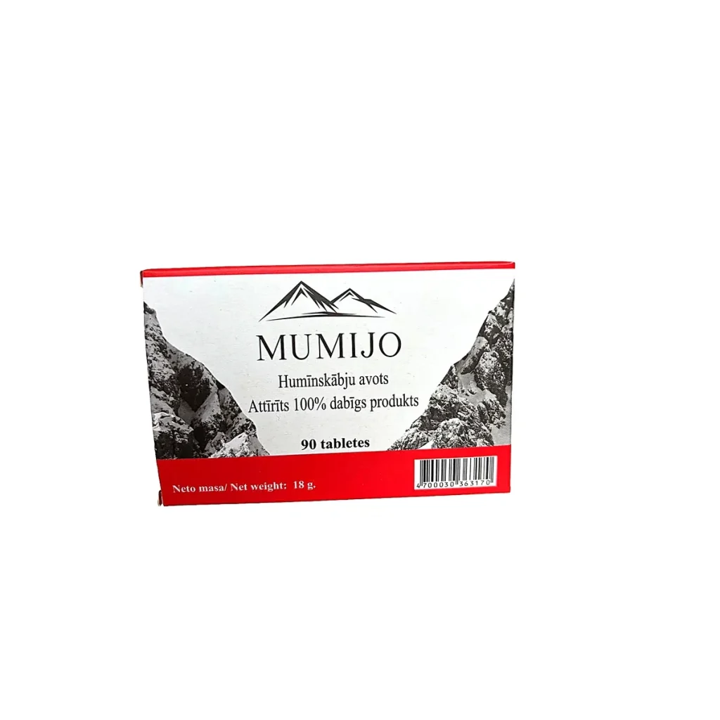Mumio (Shilajit) Oczyszczone - 90 tabletek