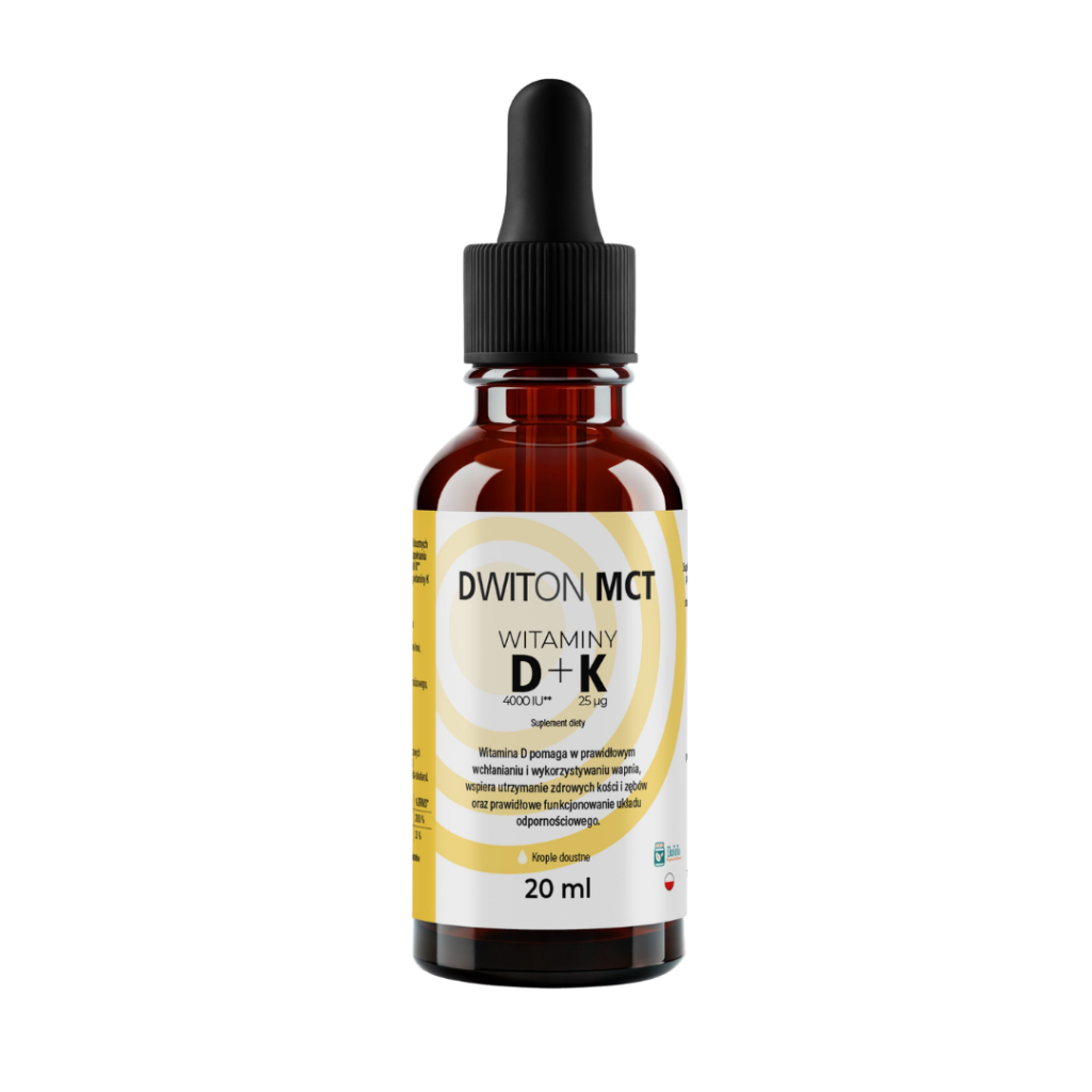 DWITON MCT Witaminy D+K 20ml