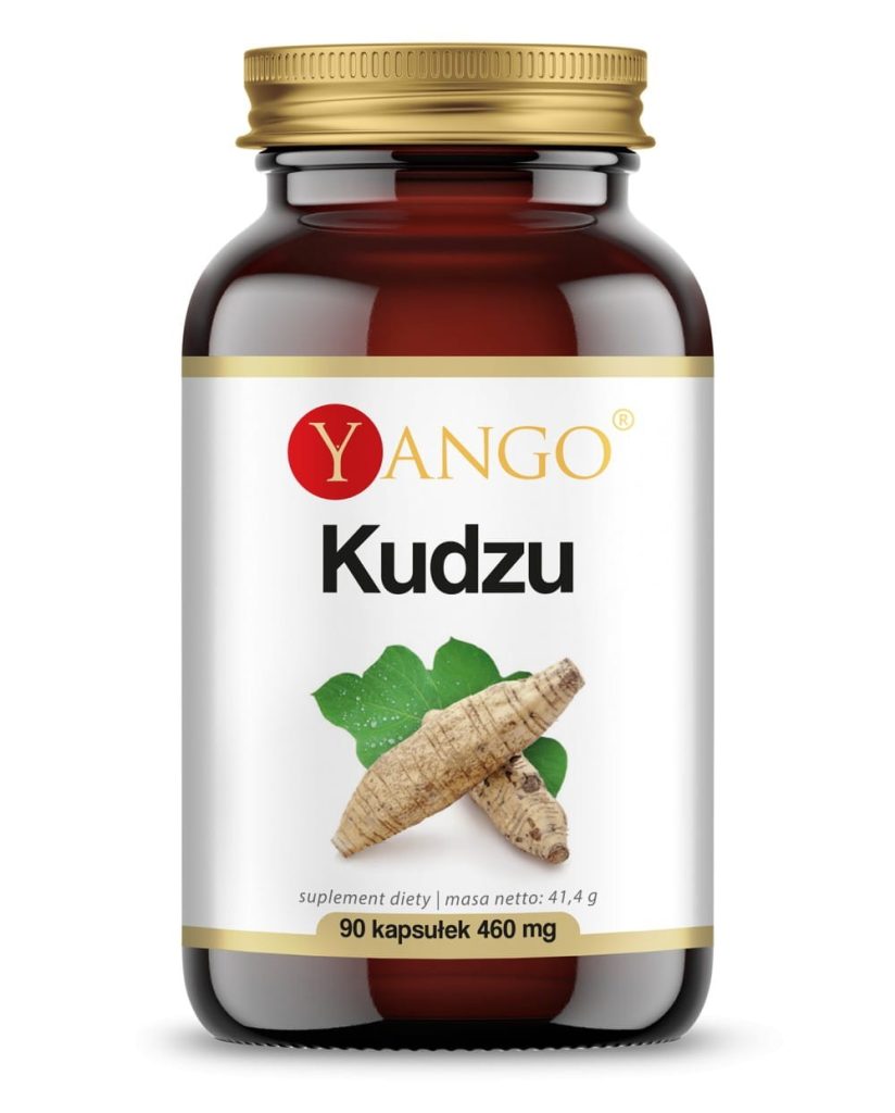 Kudzu - wsparcie ograniczania alkoholu i nikotyny | 90 kapsułek - Yango