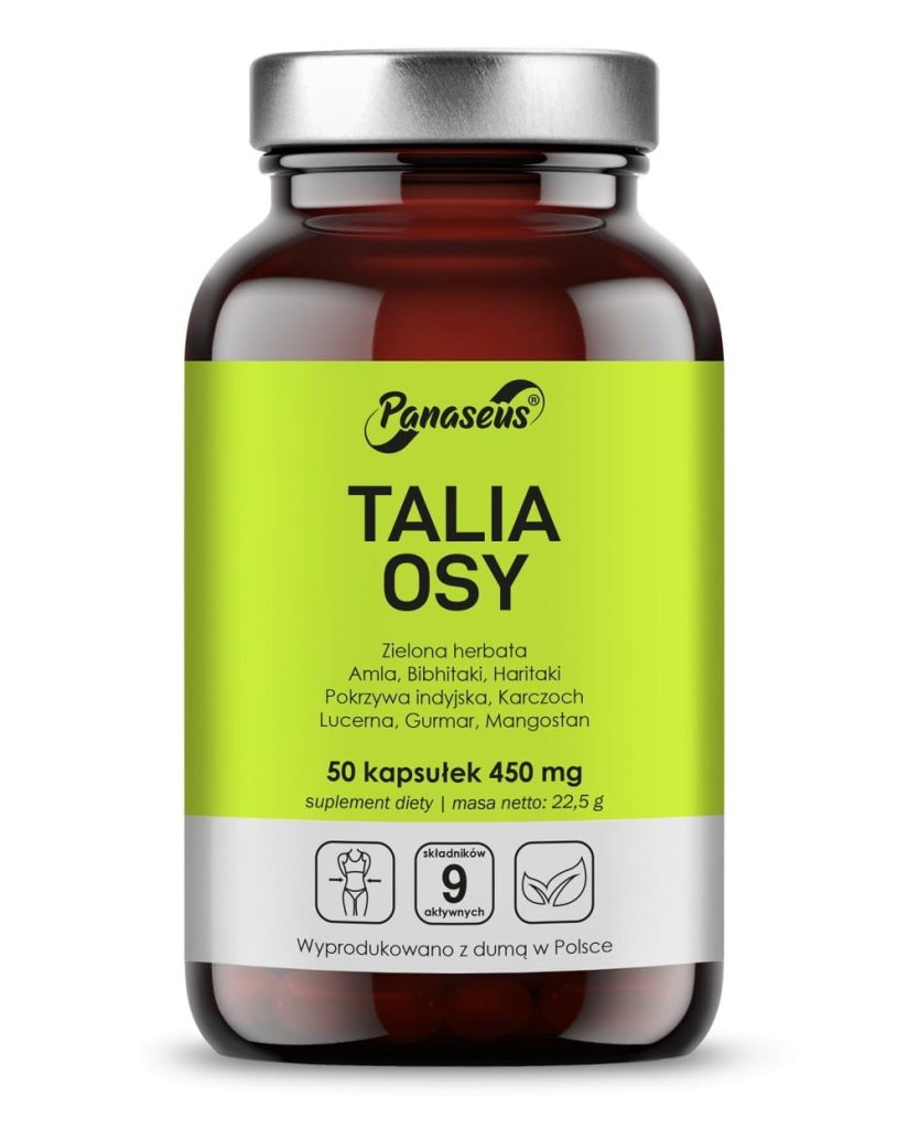 Talia Osy - naturalne wsparcie kontroli masy ciała | 50 kapsułek - Panaseus