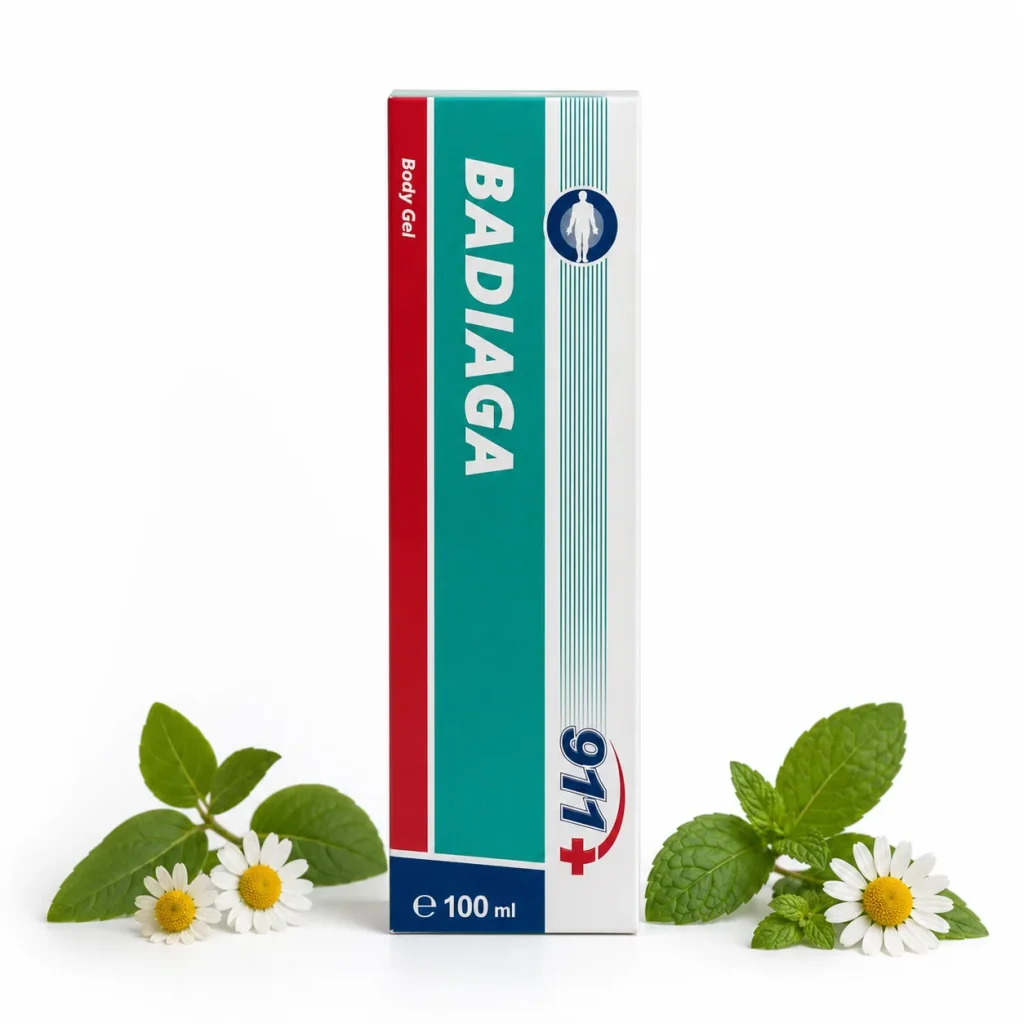 911 Badiaga - Żel na Siniaki i Stłuczenia 100 ml, Farmakom, zdjęcie 3