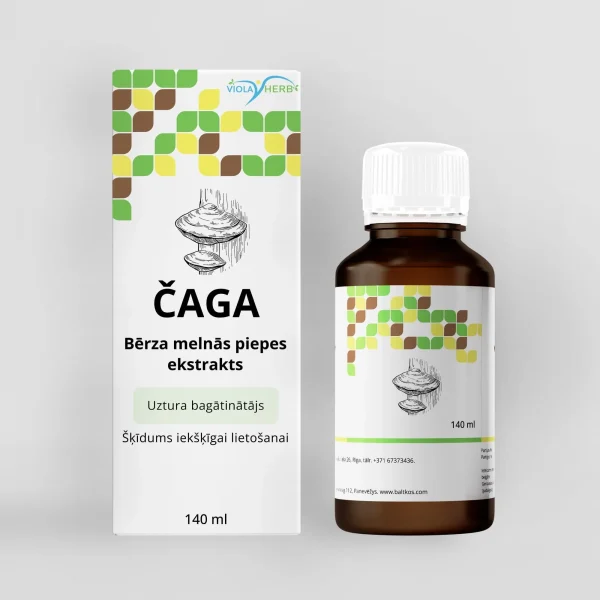 Befungin Viola Herb ekstrakt czaga syberyjska 140ml, opakowanie