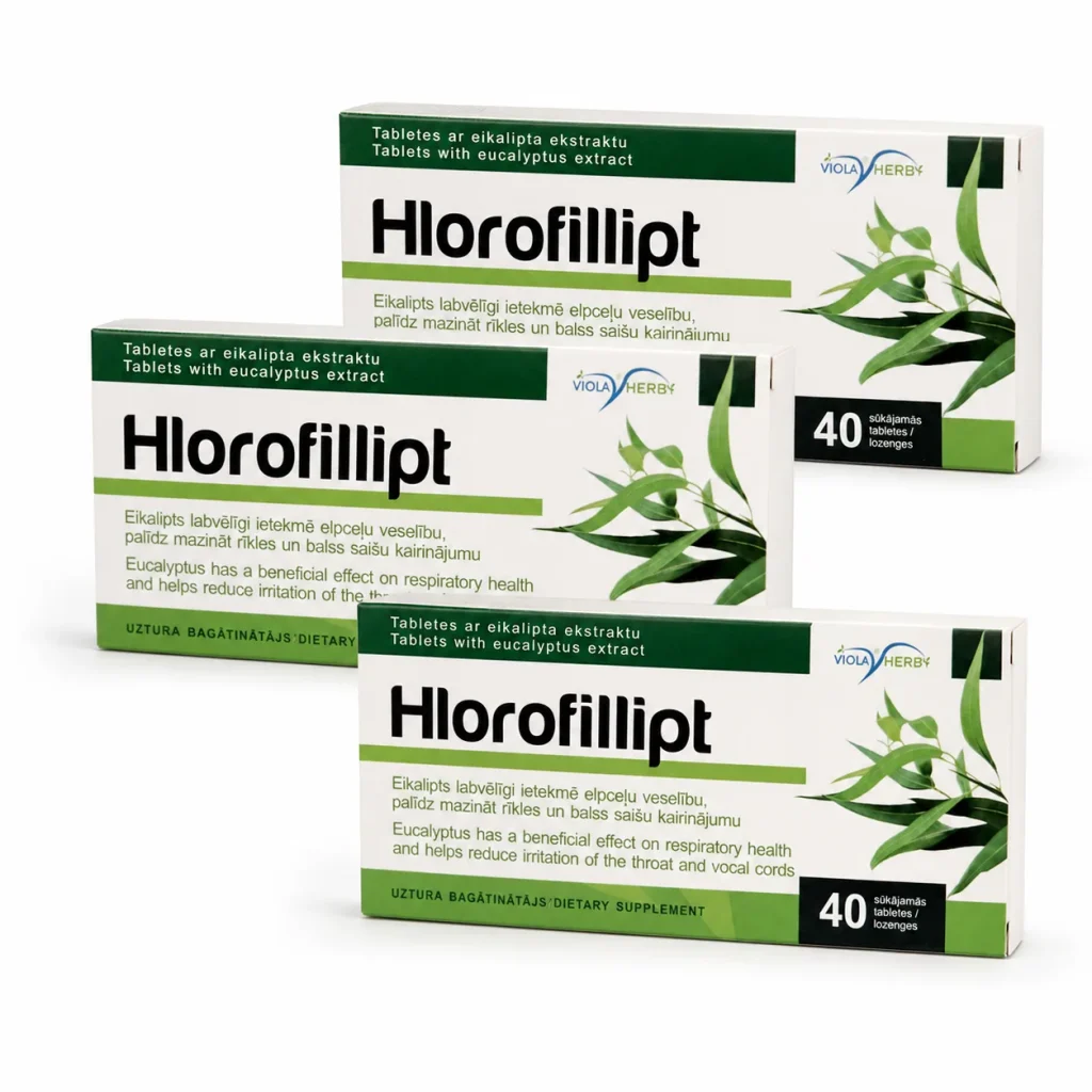 Chlorofillipt tabletki z eukaliptusa 40 tab., SIA Farmashop, zdjęcie 6