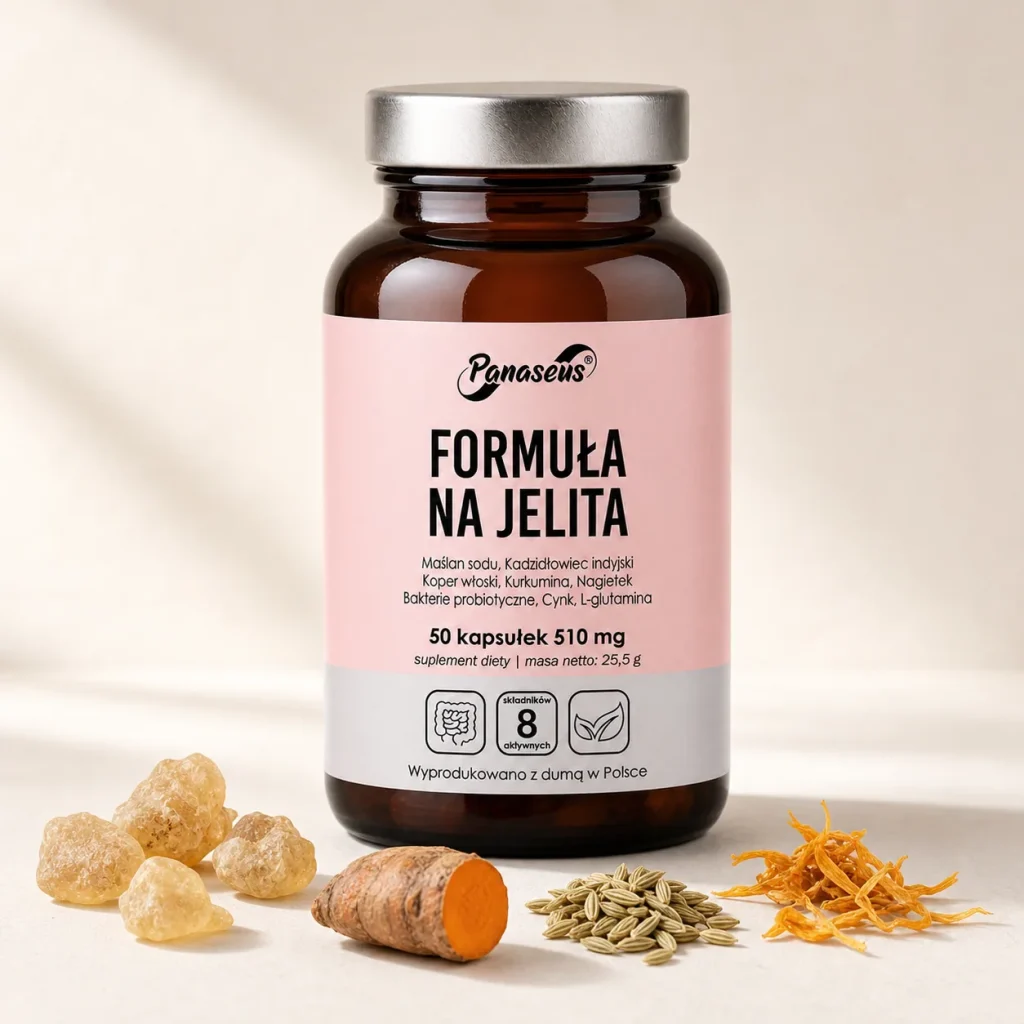 Formuła na Jelita - naturalne wsparcie mikroflory jelitowej | 50 kapsułek - Panaseus, Yango, zdjęcie 3