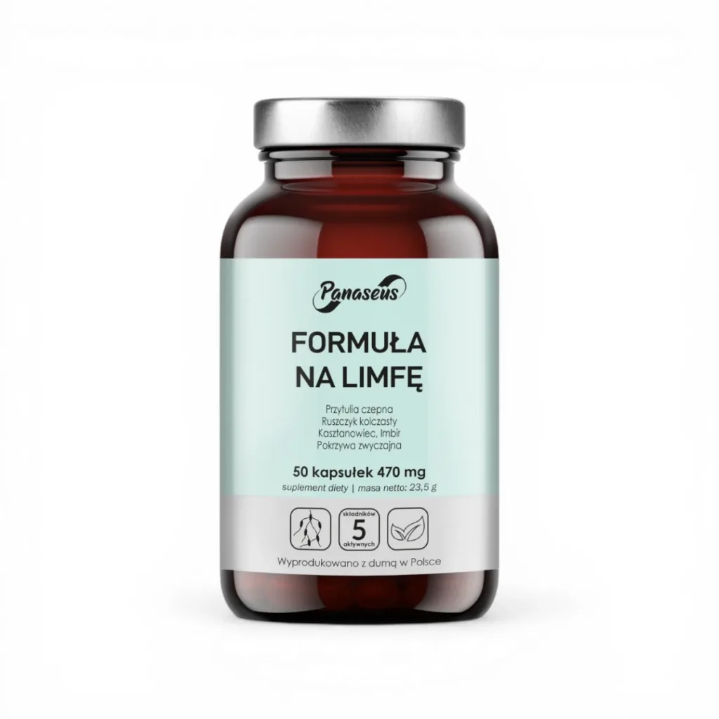 Formuła na Limfę - wsparcie układu limfatycznego | 50 kapsułek - Panaseus, Yango, zdjęcie 3