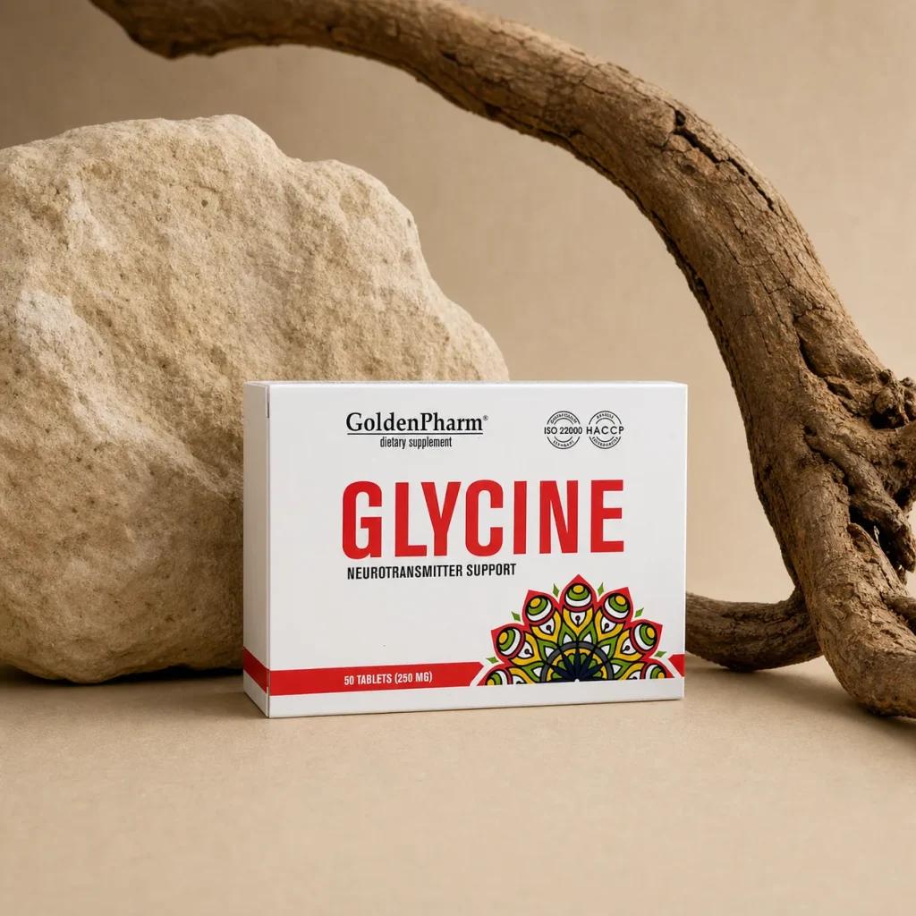 Glicyna Aktiv 100mg - koncentracja, układ nerwowy 50 tab., Farmgrupp, zdjęcie 2