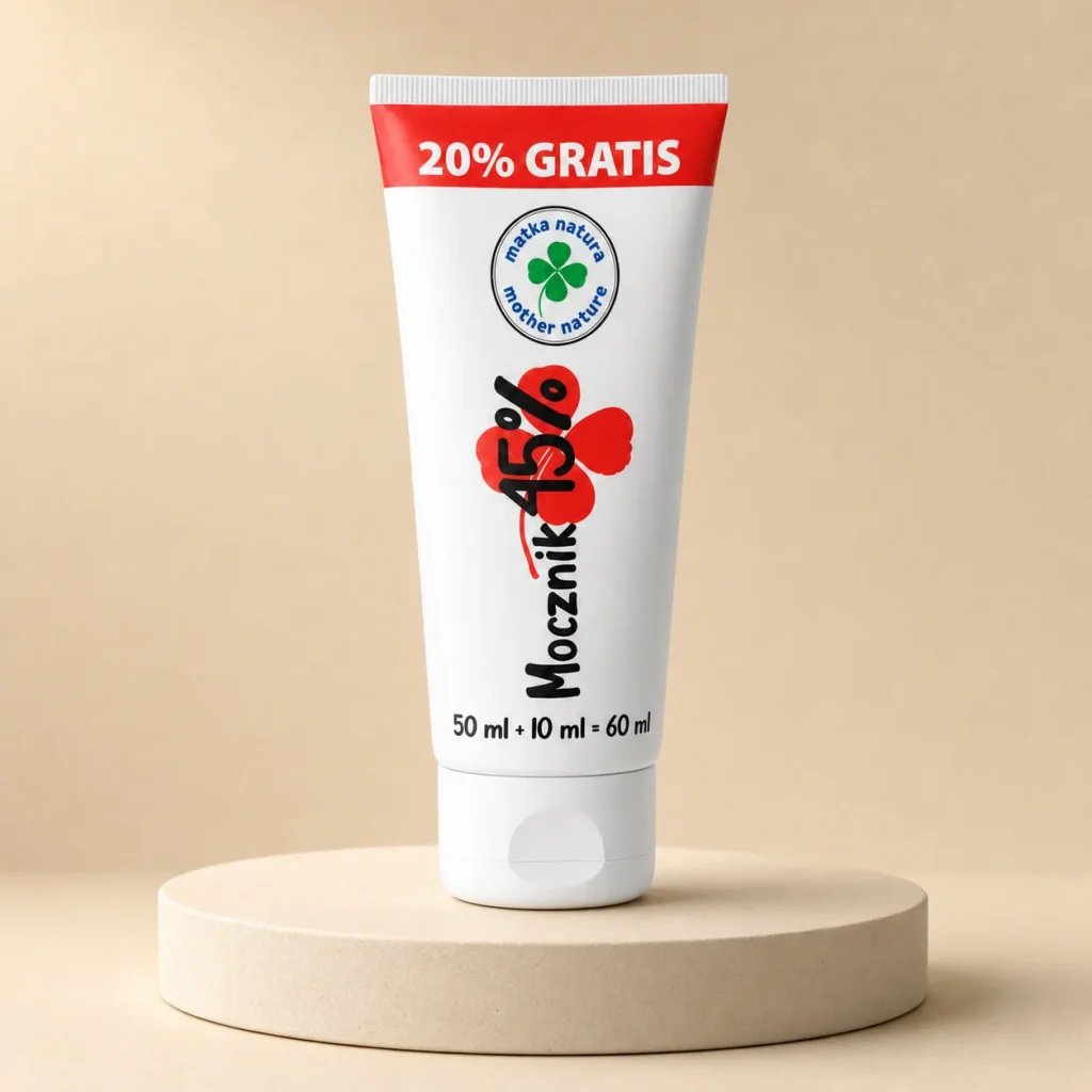 Krem do stóp i dłoni z mocznikiem 45% 50ml + 10ml GRATIS, Blue Pharma, opakowanie