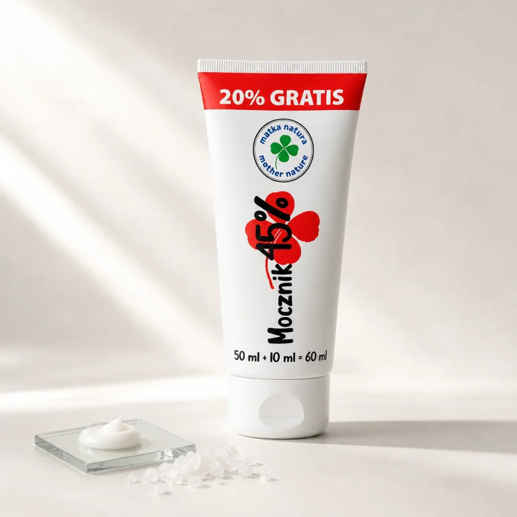 Krem do stóp i dłoni z mocznikiem 45% 50ml + 10ml GRATIS, Blue Pharma, zdjęcie 3