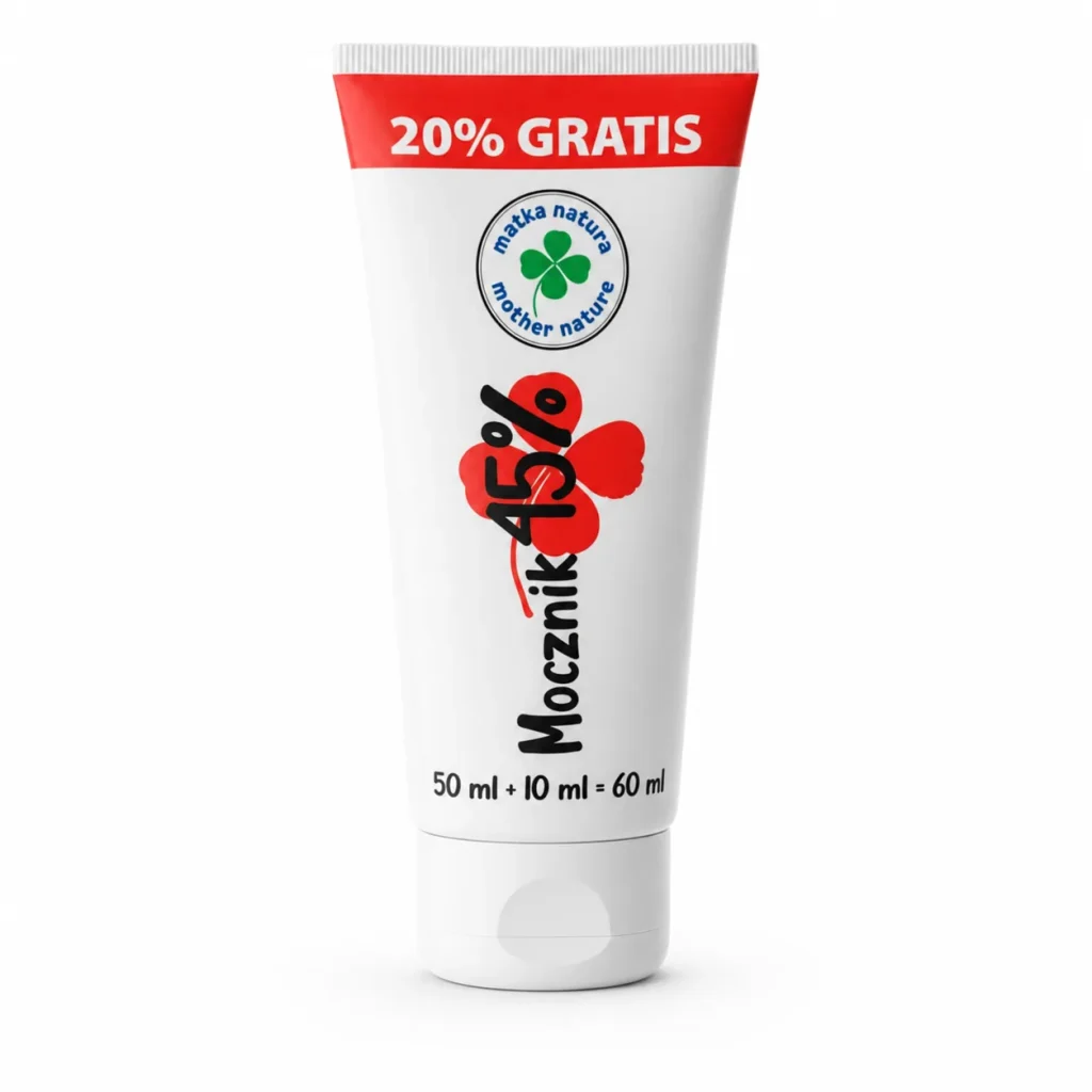 Krem do stóp i dłoni z mocznikiem 45% 50ml + 10ml GRATIS, Blue Pharma, zdjęcie 4