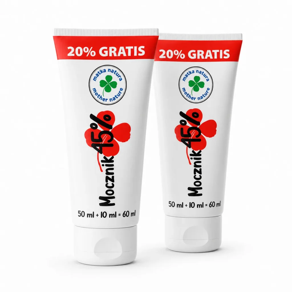 Krem do stóp i dłoni z mocznikiem 45% 50ml + 10ml GRATIS, Blue Pharma, zdjęcie 5