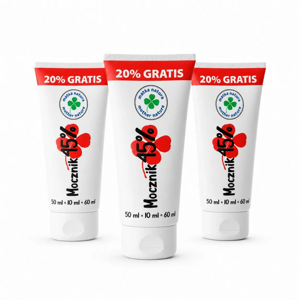 Krem do stóp i dłoni z mocznikiem 45% 50ml + 10ml GRATIS, Blue Pharma, zdjęcie 6
