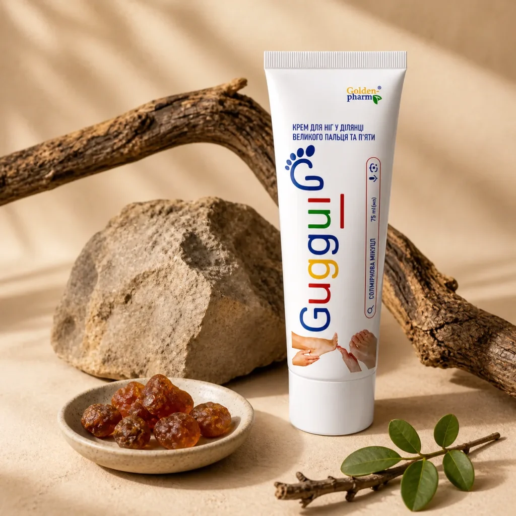 Krem do stóp z Guggul- regeneracja i poprawa komfortu chodzenia 75ml, Golden Pharm, zdjęcie 2