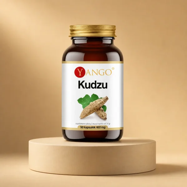 Kudzu - wsparcie ograniczania alkoholu i nikotyny | 90 kapsułek - Yango, opakowanie