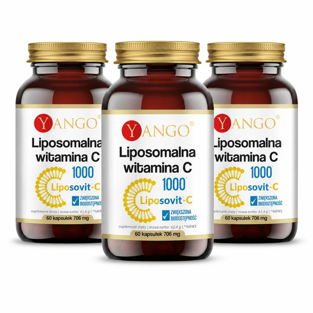 Liposomalna witamina C - 60 kapsułek - Yango, zdjęcie 6