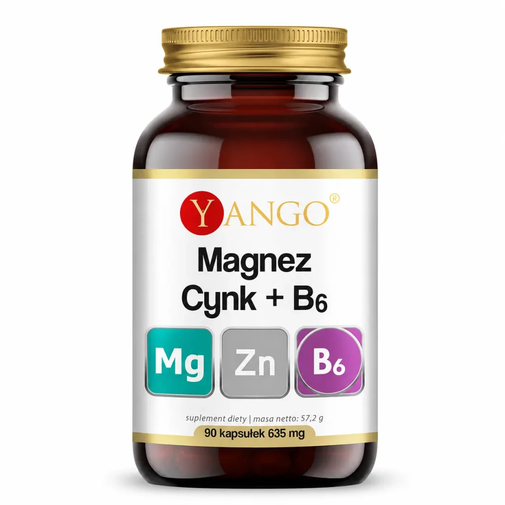 Magnez + Cynk + B6 - 90 kaps. - Yango, zdjęcie 4