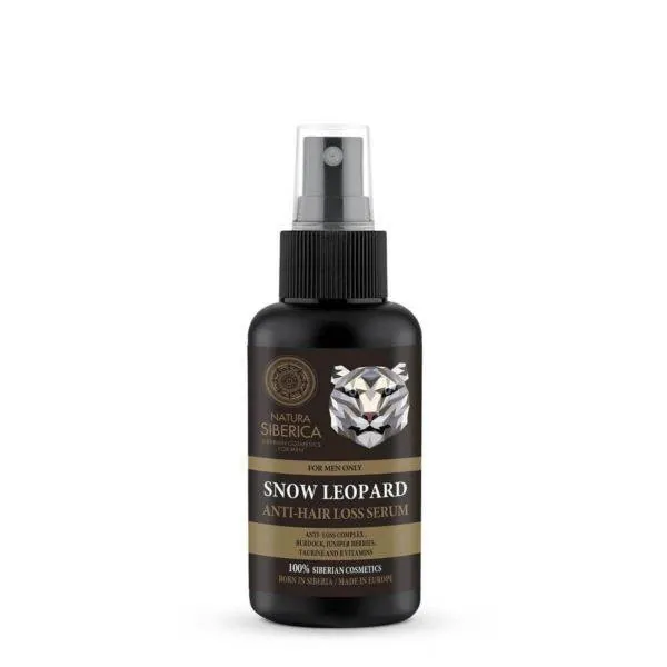 Natura Siberica Men Serum przeciw wypadaniu włosów dla mężczyzn 100ml, EuroBiolab, opakowanie