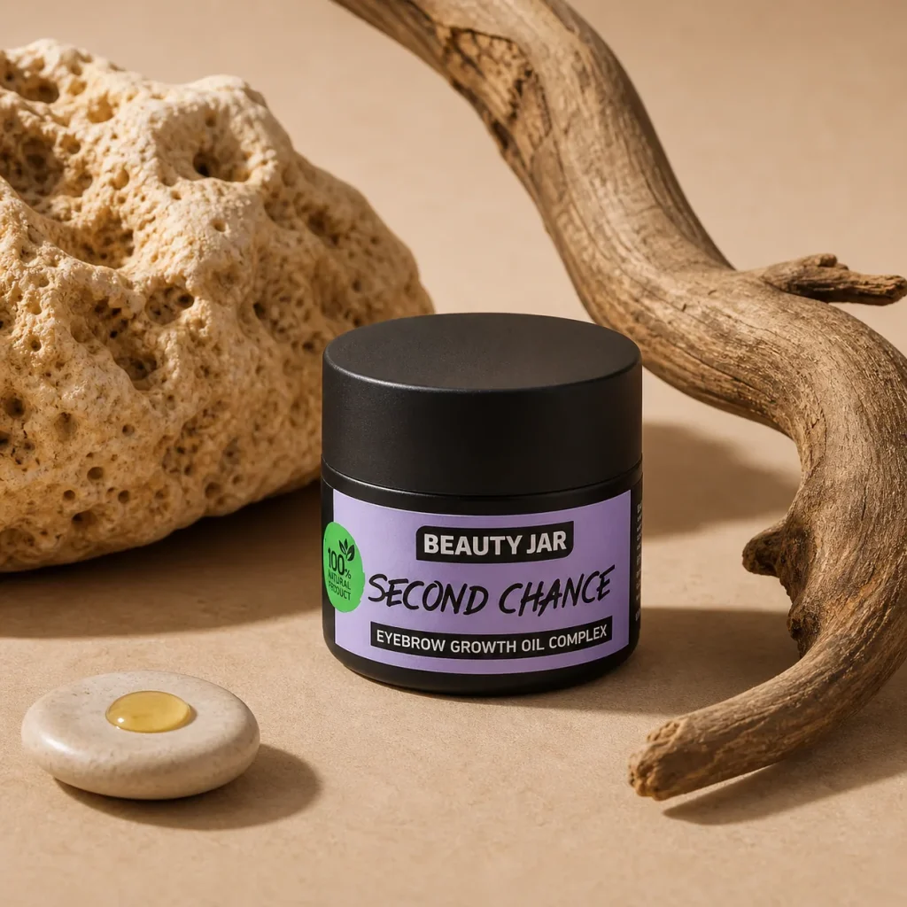Olejek pobudzający wzrost brwi Second Chance Beauty Jar 15ml, zdjęcie 2
