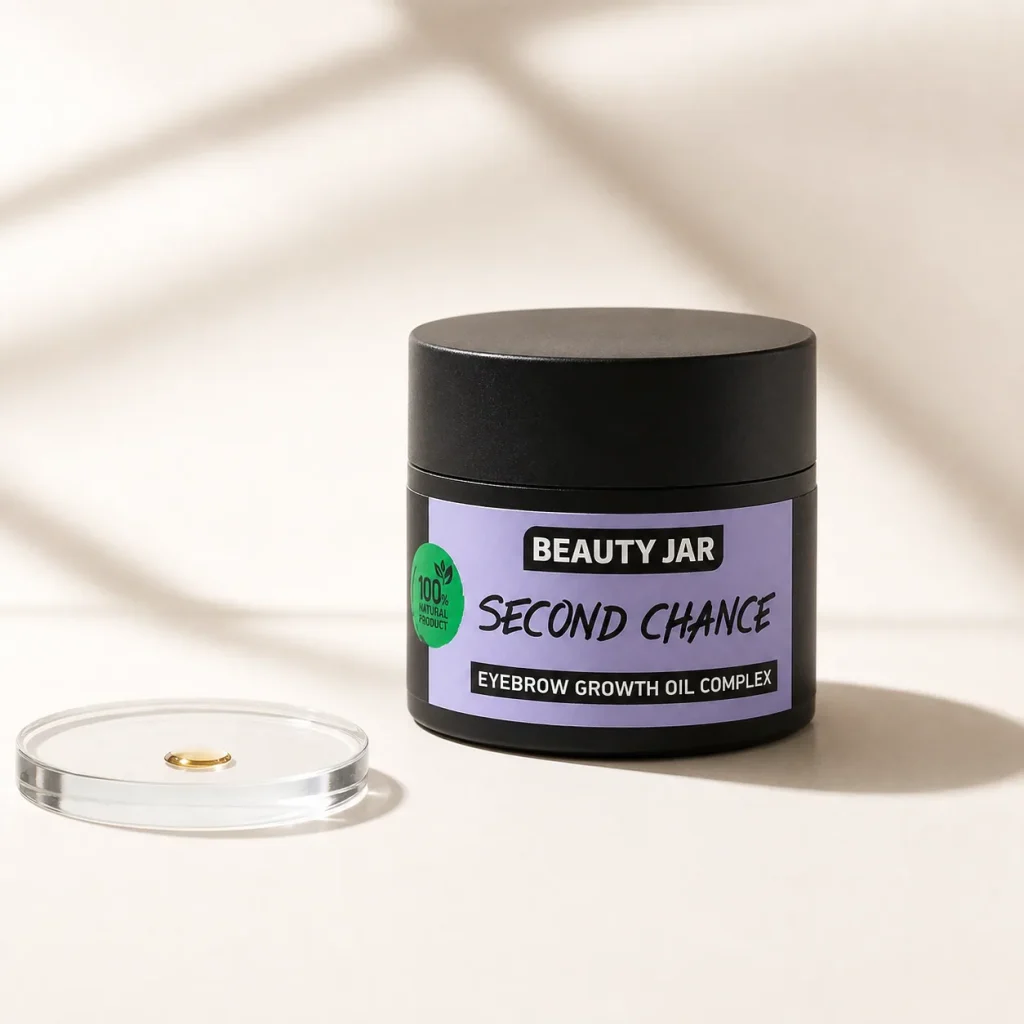 Olejek pobudzający wzrost brwi Second Chance Beauty Jar 15ml, zdjęcie 3