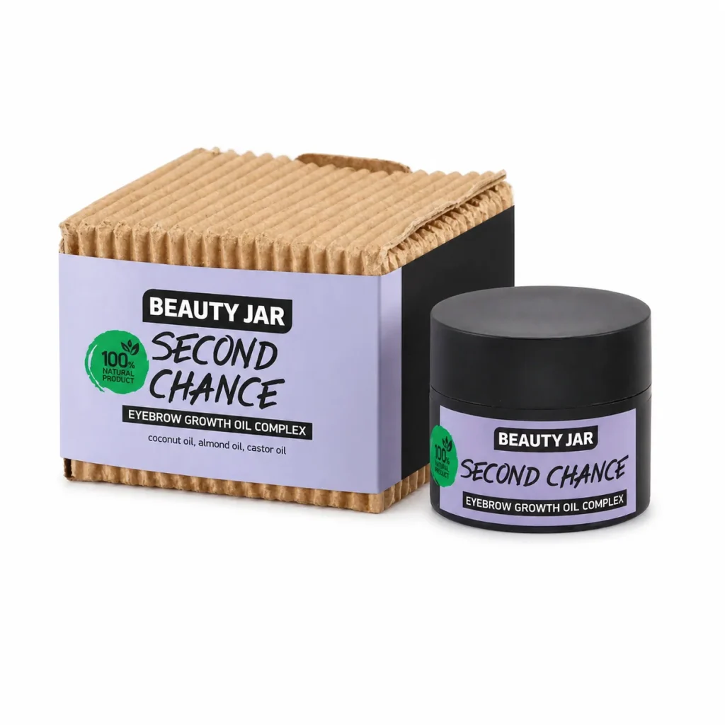 Olejek pobudzający wzrost brwi Second Chance Beauty Jar 15ml, zdjęcie 4