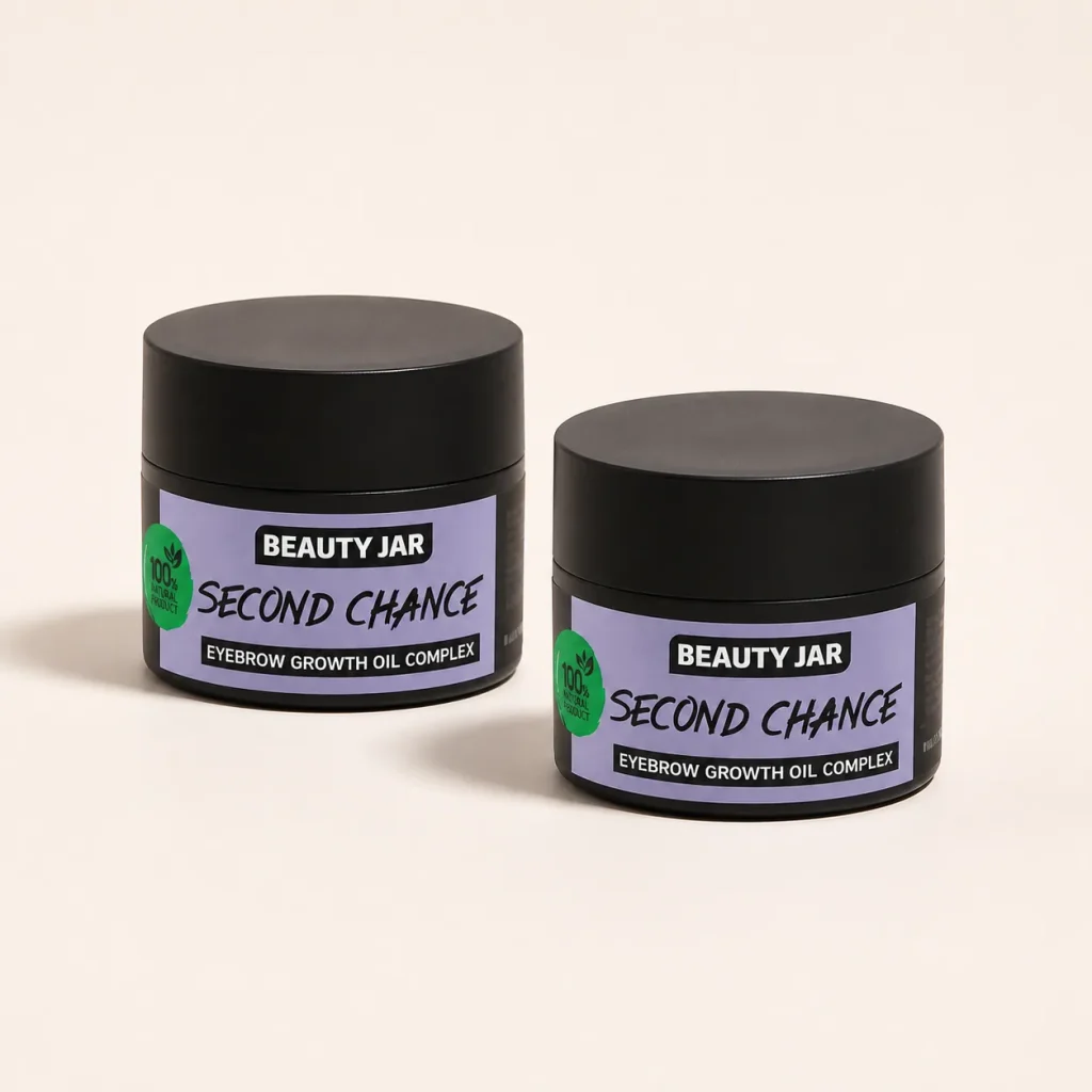 Olejek pobudzający wzrost brwi Second Chance Beauty Jar 15ml, zdjęcie 5