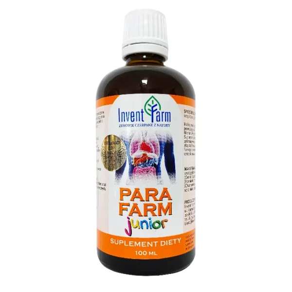 Para Farm Junior Invent Farm Dynia, Koper, Rumianek Dla dzieci 3+ 100ml, opakowanie