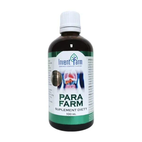 PARA FARM krople Invent Farm KOMPLEKS ZIÓŁ Piołun Dynia 100ml, opakowanie