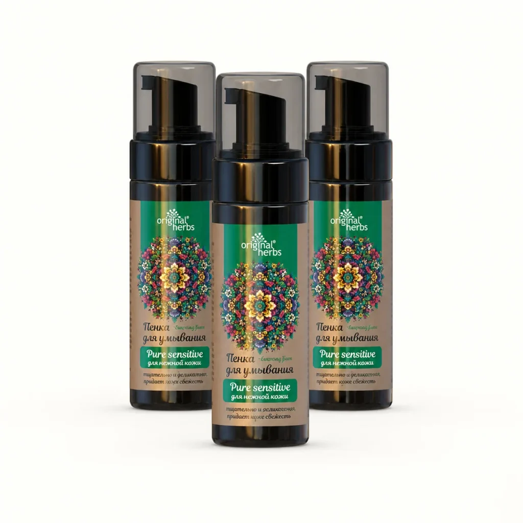 Pianka oczyszczająca do twarzy Pure Sensitive 170ml, Golden Pharm, zdjęcie 6