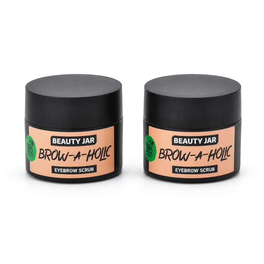Scrub peeling do pielęgnacji brwi Brow-A-Holic Eyebrown Beauty Jar 15ml, zdjęcie 5