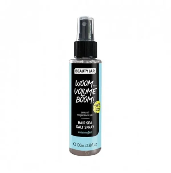 Spray do Włosów z Solą Morską Nadający Objętość Beauty Jar 100 ml, opakowanie