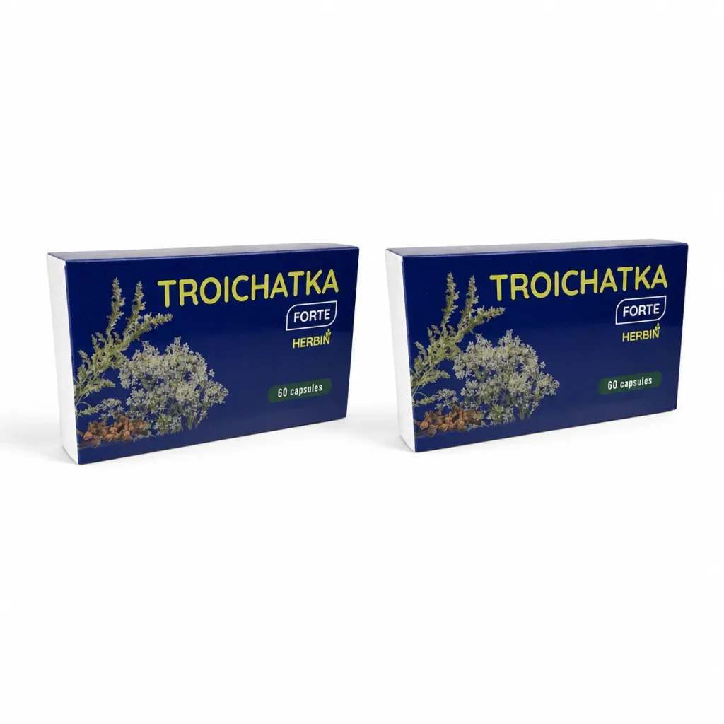 Troichatka Forte Piołun Goździki Kminek Len 60 kaps., Herbin, zdjęcie 5