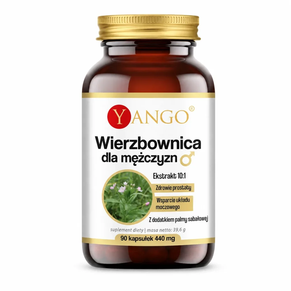Wierzbownica dla mężczyzn - wsparcie prostaty | 90 kapsułek - Yango, zdjęcie 4