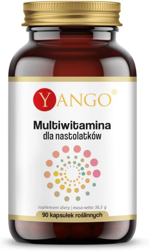Yango - Multiwitamina dla nastolatków - 90 kaps., opakowanie