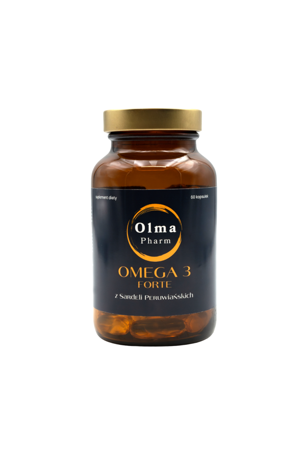 OMEGA 3 FORTE z sardeli peruwiańskich (60 kapsułek), opakowanie