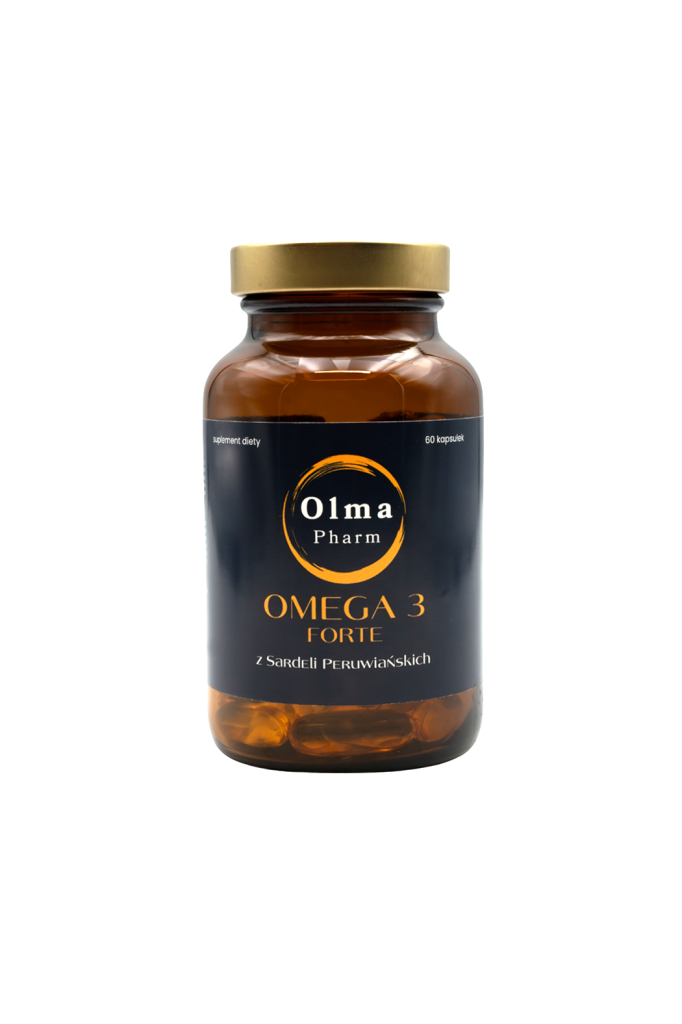 OMEGA 3 FORTE z sardeli peruwiańskich (60 kapsułek), opakowanie